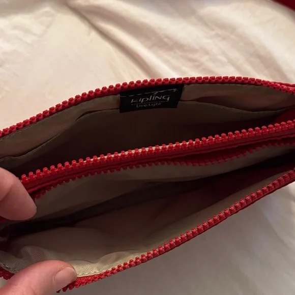 Kipling Cherry Red Crossbody Bag - Picture 3 of 4